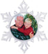 Make Your Own Acrylic Craft Photo Snowflake Ornaments, Pack of 12