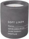 Blomus Fraga Scented Candle Magnet S, Soy Wax Candle in Concrete Look
