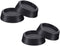 Operitacx 4pcs Washing Machine Rubber Mat Washing Machine Foot Mat Anti Slip Washer Pads Appliance Leg Cups Washing Machine Feet Pads Anti Skid Pads Anti Skid Pads for Furniture Black Floor