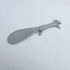 Plastic Squirrel Shaped Non-Stick Rice Paddle Spoon, Gray