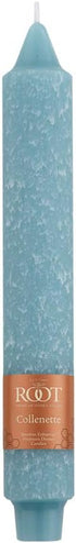 Root Candles Unscented Timberline Collenette Dinner Candles, 9-Inch, 4-Count, Sky