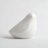 GOODSTART Set 2 Ceramic Birds Figurines Small Birds Statues for Living Room, Bookshelf, TV Stand, A of White Porcelain