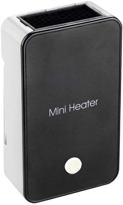 Safety Mini Portable Electric Fan Heater, Energy-saving Room Desktop Air Warmer, Black