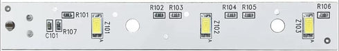 1PK WR55X26671 Compatible Replacement LED Light Board for GE Refrigerators