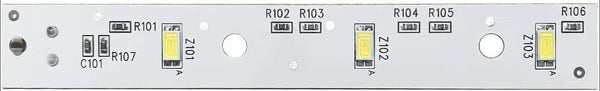 1PK WR55X26671 Compatible Replacement LED Light Board for GE Refrigerators