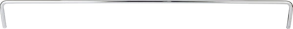 Hardware Resources Metal Shelf Rail - Guard Fence for Hanging Shelving, Shoe Racks, Kitchen