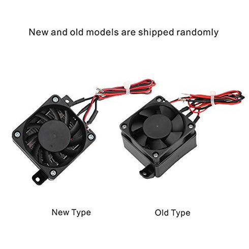 PTC Air Heater Mini Fan Heater 110V, Small Space Insulation Thermistor Heater with Constant Temperature (12V/250W)