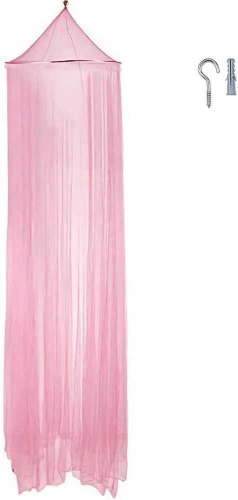 Eimilaly Bed Canopy Mosquito Net - Hanging Canopy for Girls Room Decor, Insect Protection for Adults, Babies, Outdoor