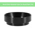 Fdit Espresso Dosing Funnel, Aluminum Coffee Dosing Ring Replacement for 58mm Portafilters (Black)