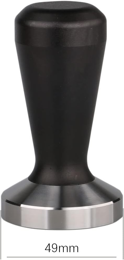 Stainless Steel Coffee Tamper 49mm Barista Espresso Base Coffee Bean Press