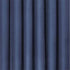 Eclipse Kendall Modern Scalloped Valance Rod Pocket Window Curtain for Kitchen or Bathroom, 42" x 18", Denim