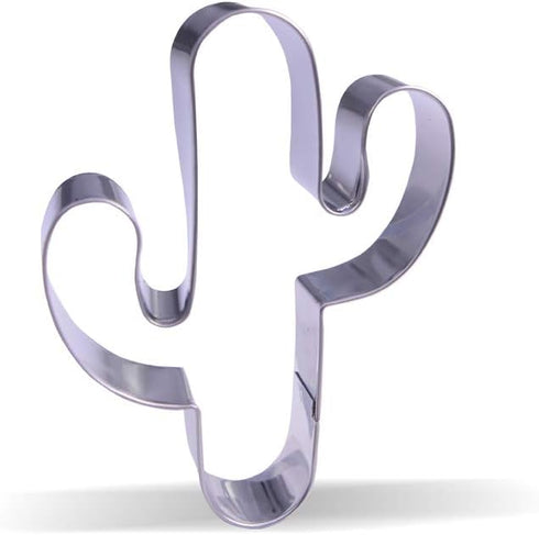 3.8 Inch Cactus Cookie Cutter, Stainless Steel