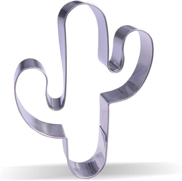 3.8 Inch Cactus Cookie Cutter, Stainless Steel