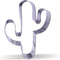 3.8 Inch Cactus Cookie Cutter, Stainless Steel