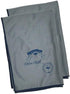 Pack 2-25x20 inch Trendy Bartender Toast to Perfection Microfiber Glass Polishing Lint-Free Cloth for Spotless Shine