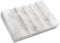 CNTBO WeDoDecor Real Marble Soap Dish for Shower Stone Tray Small Bar Soap