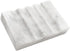 CNTBO WeDoDecor Real Marble Soap Dish for Shower Stone Tray Small Bar Soap