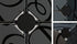 Wire Cube Connectors for Wire Grid Cube Storage Organizer, Black - 24 Pack Modular Closet Connector