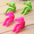 Spill Stopper, 4 Pack Creative Silicone Cooking Tools, Lid Cover for Pan Kitchen Tool (Green & Pink)