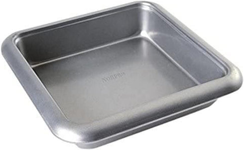 Norpro Nonstick Square Cake Pan, 8-Inch, Grey