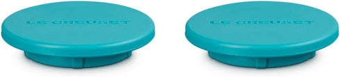 Le Creuset Silicone Mill Caps, 2 1/2" - Caribbean