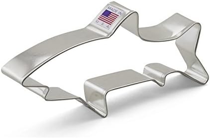 Ann Clark Cookie Cutters Shark Cookie Cutter, 6.25" Made in USA