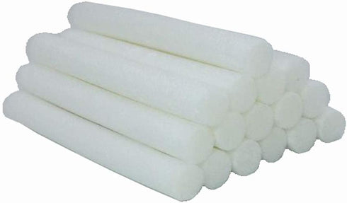 Cotton Filter Sticks 16-Pack, Wick Replacement Sponge Filters for Portable Nanum Car Humidifier Essential Oil Diffuser