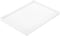 uxcell Serving Tray Small White Mini Tray 7" x 9.5" Plastic Rectangular