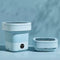 11L Portable Washing Machine with Foldable Design, 3 Cleaning Modes for Baby Clothes, Underwear, and Small Items (Blue)