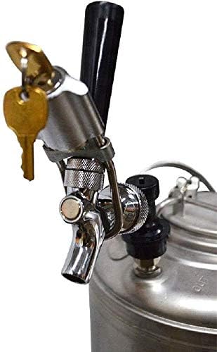 Joywayus Home Brew Beer Tap Lock - Wrap Around Draft Faucet Lock
