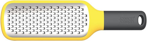Joseph Joseph 20169 GripGrater Paddle Grater, Easy-grip Handle, Coarse Stainless-Steel Blades, Yellow