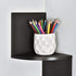 4 WELLAND Zig Zag Tiers Black Finished Floating Shelf,Wall Mounted Corner Wall Shelf for Bed Room,Living Room,Kitchen