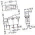 Rocker Switch Lighted On Off for Electric Fireplaces, FMI Desa 120927-24, 120 Volt