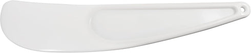 R&M International 4203 Baking Spatula Scraper, 10.75" Long, White