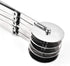 Stainless Steel 5 Wheel Pastry Cutter - Adjustable Baking Cutter Roller, Cookie Dough Divider, Pizza Slicer, 9.0x2.0
