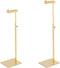 Handbag Display Stand - 2 Pack Stainless Steel Purse Hanging Hook Stands, Adjustable Height Table Ornament for Boutique