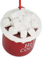 Hot Cocoa Cup Ornament with Marshmallows for Christmas