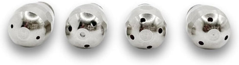 Steam Nozzle Set for Espresso Machines - 4 Piece Set Fits M10-10mm Nozzles for Rocket, ECM, La Spaziale, and More