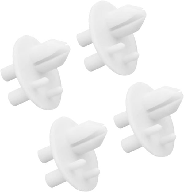 Replace 241993001 Crisper Cover Support for Refrigerator Shelf, 4 Pack