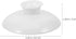 Zerodeko 1PC Ceramic Tea Pot Replacement Lid, White Ceramic Teapot Lid, Tea Kettle Cover for Blooming and Loose Leaf