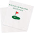 Funny Golf Ball Cocktail Napkins, 50Pcs My Doctor Says To Take Iron Every Day, Disposable Napkins for Golfer Party
