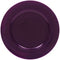 ChargeIt by Jay Metallic Round Charger Plate, Purple