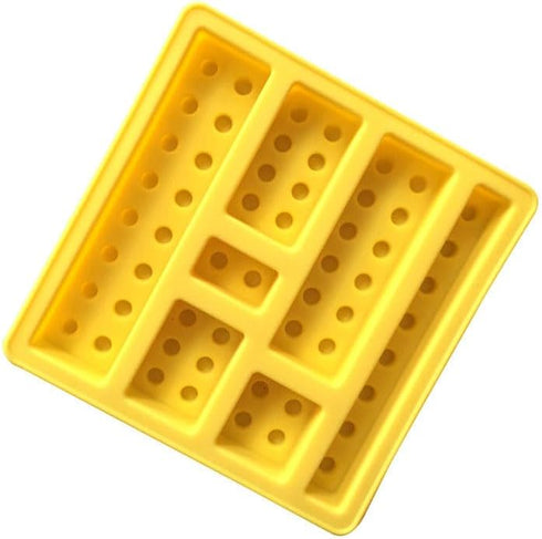 2 Pack Cute Building Block Shaped Silicone Chocolate Candy Cake Mold