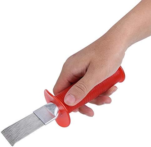POCREATION Air Conditioner Fin Comb, Stainless Steel Coil Comb for Cleaning and Repair Equipment