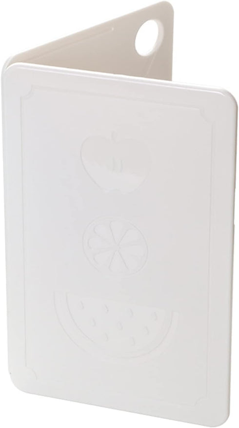 Fdit Foldable Kitchen Cutting Board, Portable Chopping Board for Outdoor Picnic, Nordic Rice White 20x12.5x0.8cm