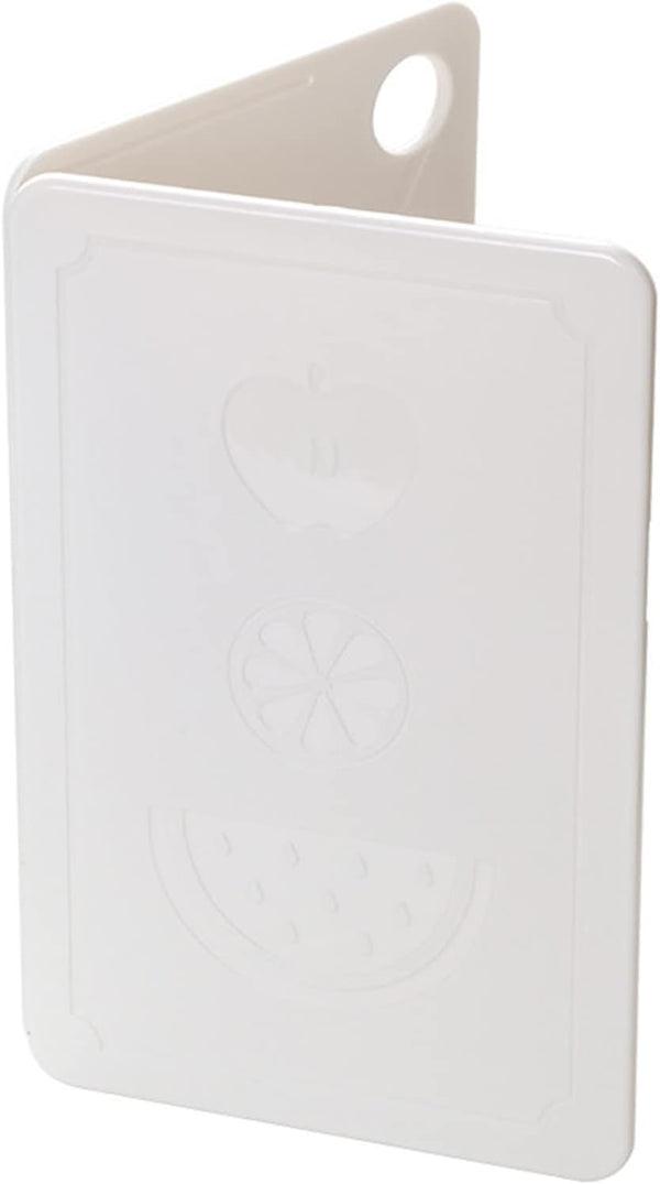 Fdit Foldable Kitchen Cutting Board, Portable Chopping Board for Outdoor Picnic, Nordic Rice White 20x12.5x0.8cm