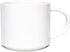 Bosmarlin Matte Ceramic Coffee Mug - 13 oz for Office and Home, Dishwasher and Microwave Safe (White, 1)
