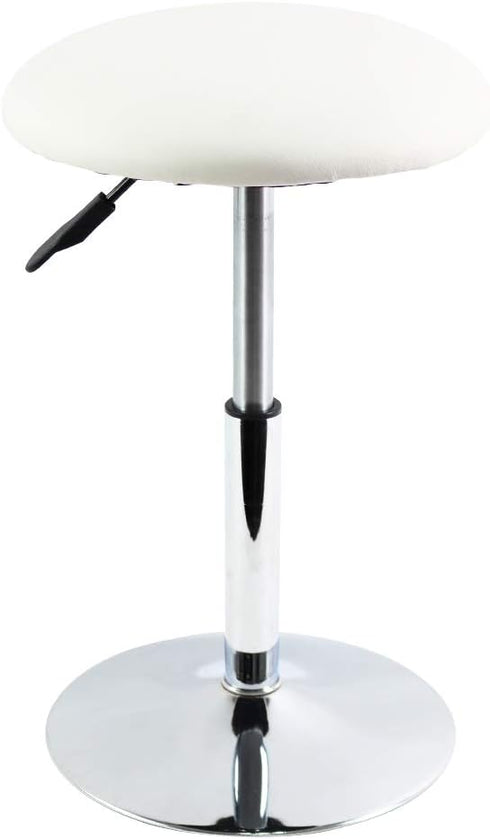 FURWOO Round Vanity Chair Height Adjustable Mini Bar Stool for Salon Spa Small