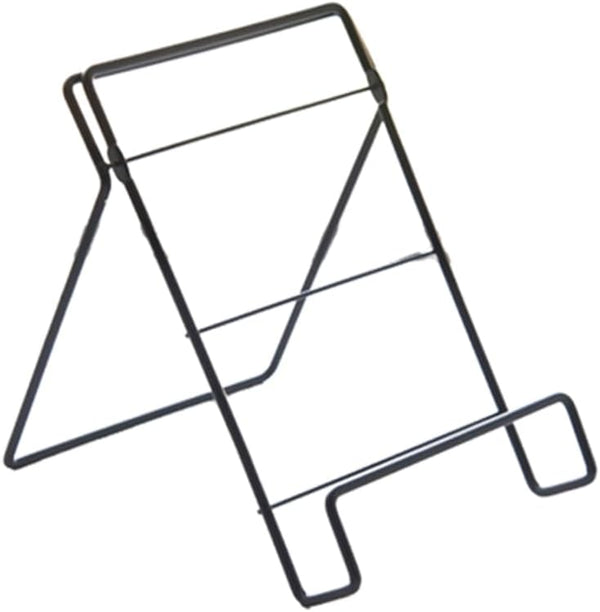 Cookbook Stand Cookbook Holder, Foldable Tablet Recipe Book Holder for Kitchen Cooking Display - Black