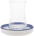 Set 12, 6 Set, 160ML KARACA Turkish Tea Glasses of Tea Cups with Saucers for People, Traditional Turkish Tea Clear